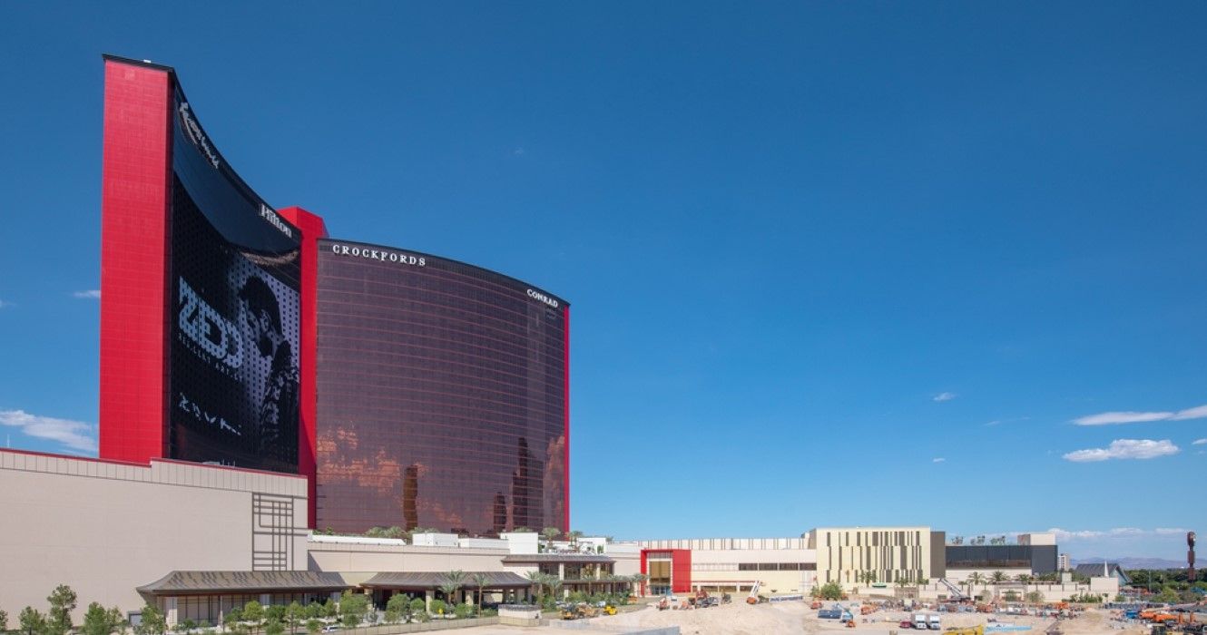 Exterior do Resorts World na Las Vegas Strip
