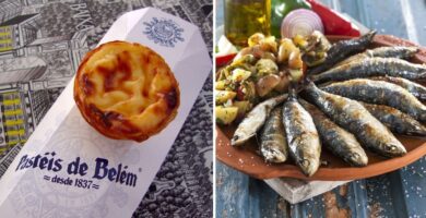 Portuguese food delicacies