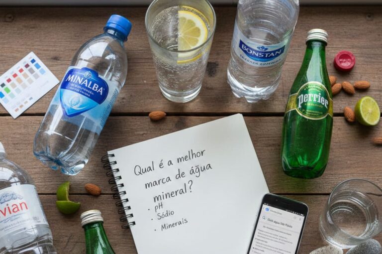 Qual é a melhor marca de água mineral? 1 água mineral